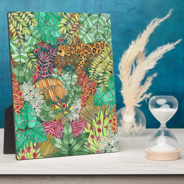 Jungle Nursery Decor Plaque (Side)