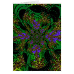 "Jungle Orchids" ~ Abstract Art Print