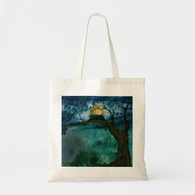 Jungle Panter Tote Bag (Front)