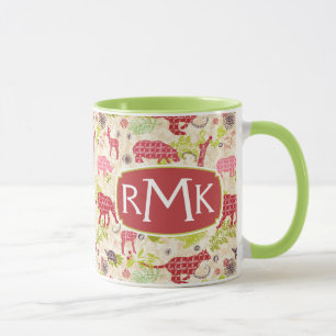 Jungle paradise   Monogram Mug