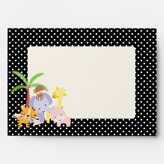 Jungle Party Envelopes (Front)