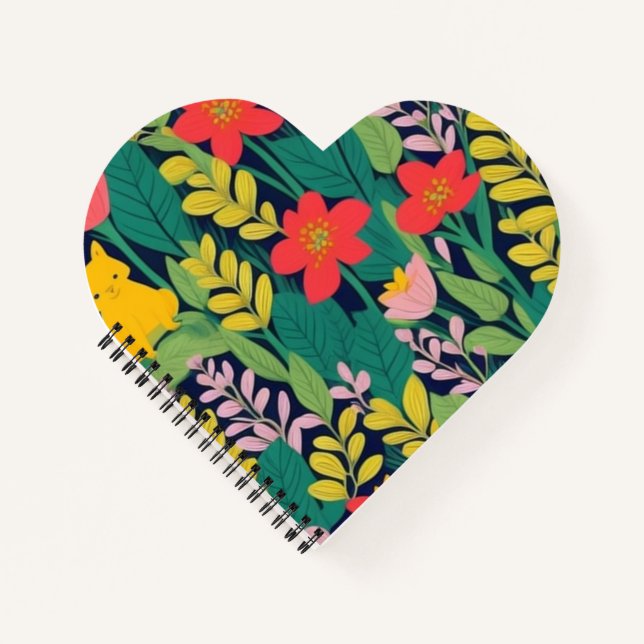 Jungle pattern notebook (Front)