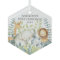 Jungle Photo Baby's First Christmas Ornament