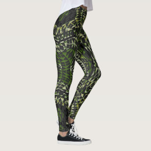 Jungle Prism Abstract Leggings