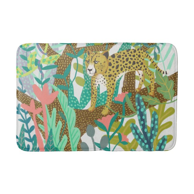 Jungle Roar - Cheetah Bath Mat (Front)