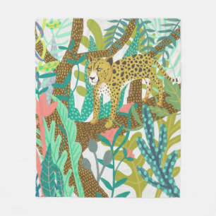 Jungle Roar - Cheetah Fleece Blanket