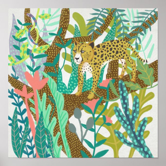 Jungle Roar - Cheetah Poster (Front)