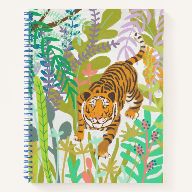 Jungle Roar - Tiger Notebook (Front)