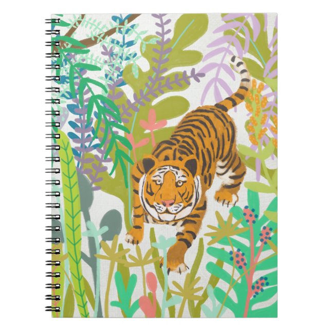 Jungle Roar - Tiger Notebook (Front)