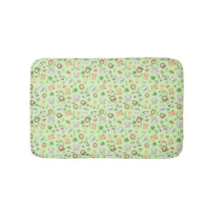 Jungle Safari Animals Bath Mat