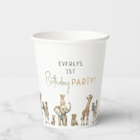 Jungle Safari Animals Kids Birthday Party
