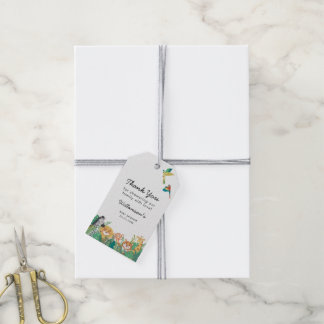 Jungle Safari Baby Shower Gift Tags