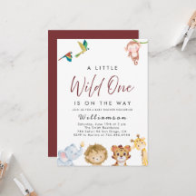 Jungle Safari Baby Shower