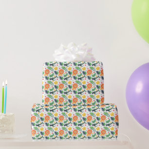 Jungle Safari Baby Shower Wrapping Paper