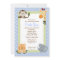 Jungle Safari Blue 5x7 Baby Shower Invitations