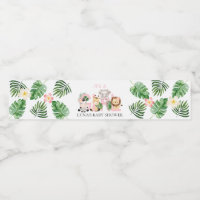Jungle Safari It's a Girl Baby Shower