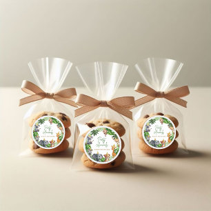 Jungle Safari Kids Birthday Party Stickers