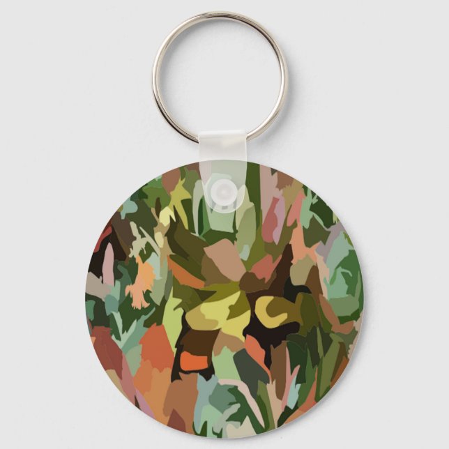 Jungle Scrabble Keychain (Front)
