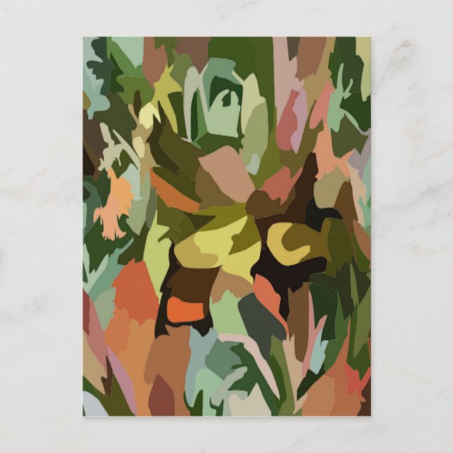 Jungle Scrabble Postcard (Front)