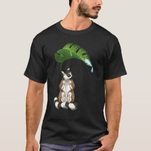 Jungle Sifakas Vari Zoo Animal  Madagascar Lemur T-Shirt