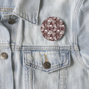 Jungle Skulls Button