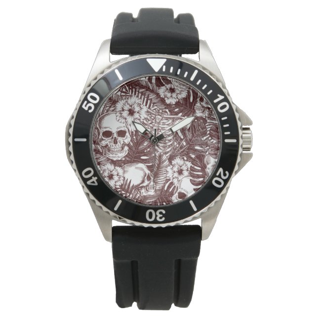 Jungle Skulls Watch (Front)