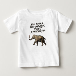 Jungle soul. Elephant heart. Baby T-Shirt