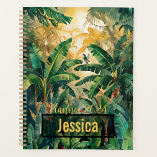 JUNGLE SPIRIT EAU COULEUR VERT BANANA FORÊT