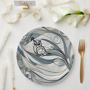 Jungle Static Paper Plate