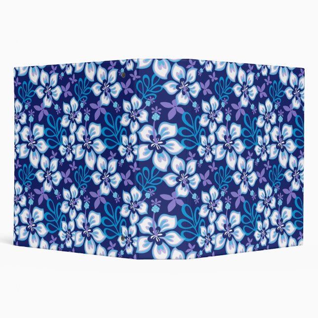 JUNGLE SURF (BLUE COMBO) 3 RING BINDER (Background)