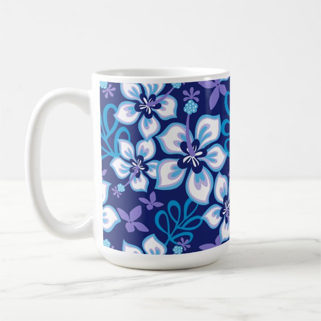 JUNGLE SURF (BLUE COMBO) COFFEE MUG (Left)