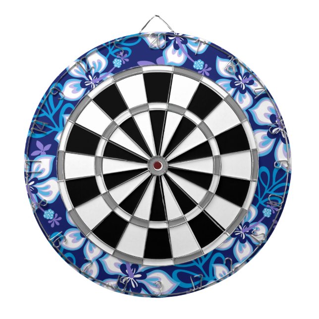 JUNGLE SURF (BLUE COMBO) DARTBOARD (Front)