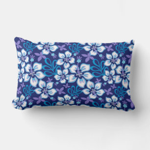 JUNGLE SURF (BLUE COMBO) LUMBAR PILLOW