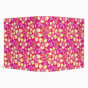 JUNGLE SURF (HOT PINK COMBO) 3 RING BINDER