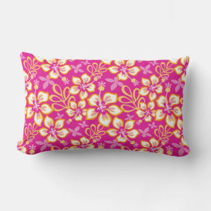 JUNGLE SURF (HOT PINK COMBO) LUMBAR PILLOW