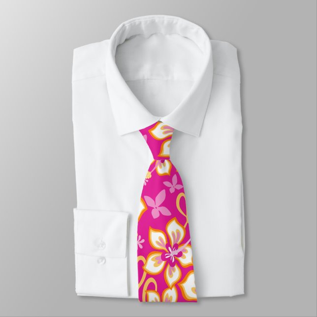 JUNGLE SURF (HOT PINK COMBO) TIE (Tied)