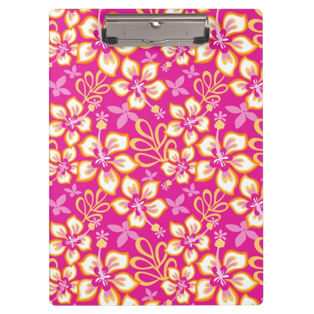 JUNGLE SURF (PINK COMBO) CLIPBOARD (Front)
