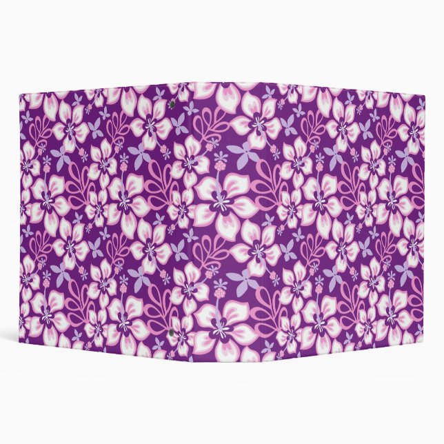 JUNGLE SURF (PURPLE COMBO) 3 RING BINDER (Background)