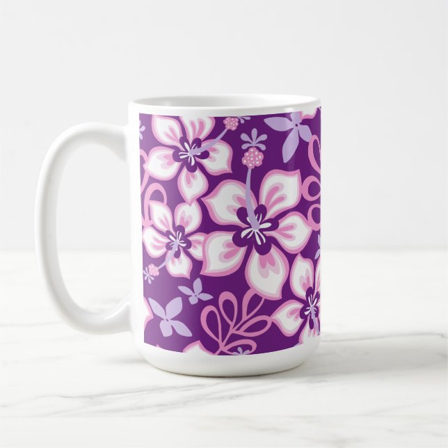 JUNGLE SURF (PURPLE COMBO) COFFEE MUG (Left)
