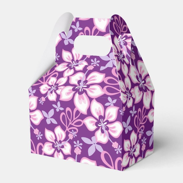 JUNGLE SURF (PURPLE COMBO) FAVOR BOX (Front Side)