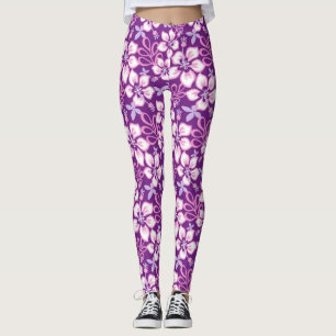 JUNGLE SURF (PURPLE COMBO) LEGGINGS
