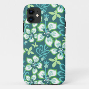 JUNGLE SURF (TEAL COMBO) iPhone 11 CASE
