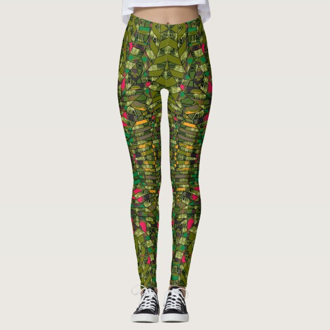 Jungle Tangle Leggings (Front)