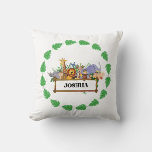 Jungle  throw pillow