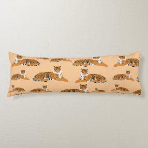 Jungle Tiger Animal Pattern Body Pillow