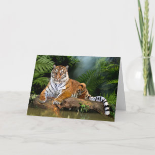 JUNGLE TIGER CARD
