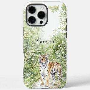 Jungle Tiger iPhone 16 Pro Max Case