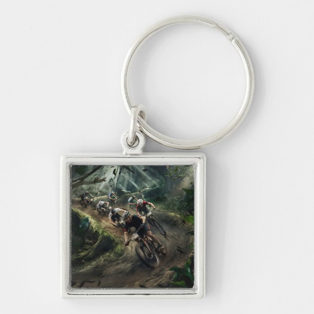 Jungle Trail Challenge Keychain (Front)