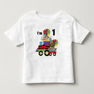 Jungle Train 1st Birthday T-shirts and Gifts