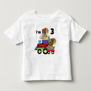 Jungle Train 3rd Birthday Tshirts and Gifts